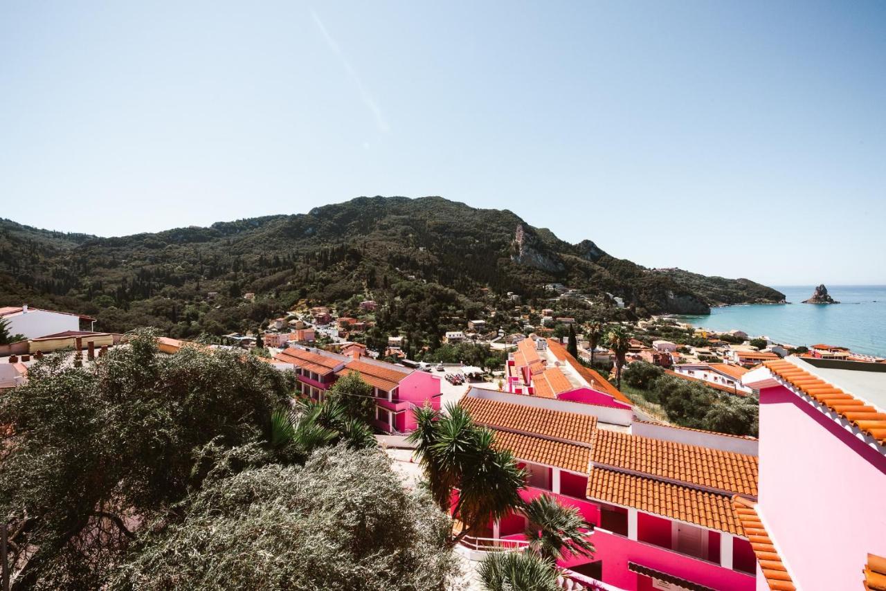 Pink Palace Beach Resort Agios Gordios (Corfu) Exterior foto