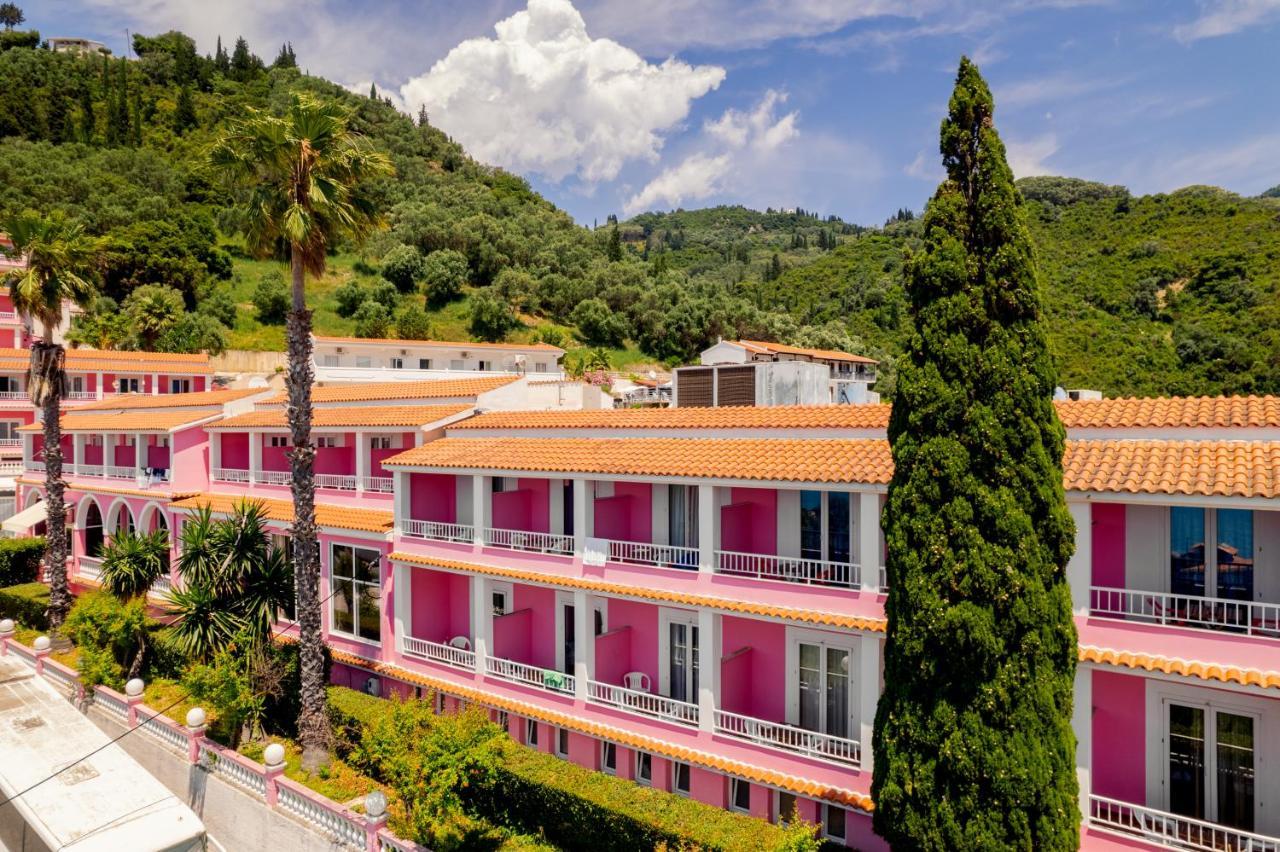 Pink Palace Beach Resort Agios Gordios (Corfu) Exterior foto