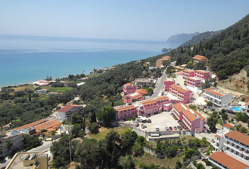 Pink Palace Beach Resort Agios Gordios (Corfu) Exterior foto
