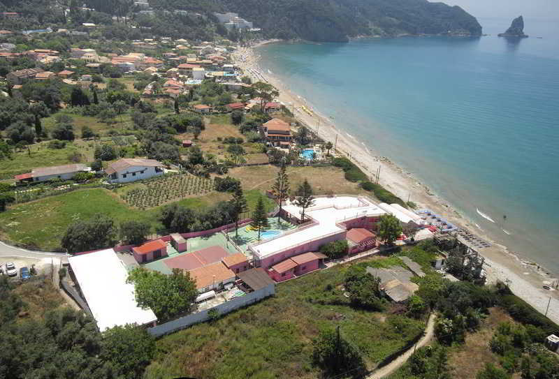 Pink Palace Beach Resort Agios Gordios (Corfu) Exterior foto