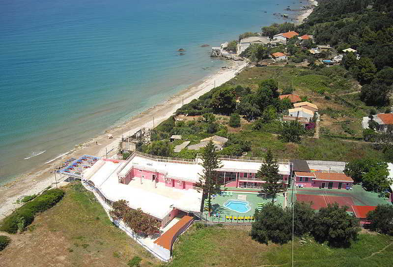 Pink Palace Beach Resort Agios Gordios (Corfu) Exterior foto